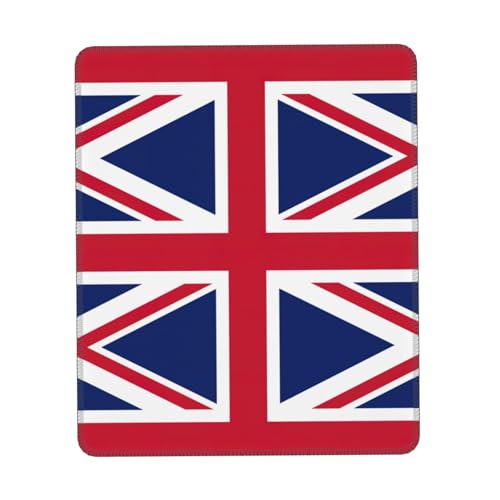 Union Jack Gaming Mouse Pad, Strong Adhesion, Suitable for Computer, Gaming and Work