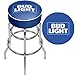 Bud Light Padded Swivel Bar Stool