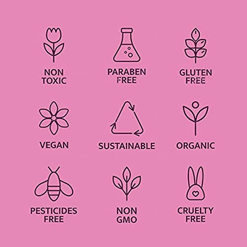 Inna Cosmetics & Nature - Blush 100% Natural, Vegan, Gluten Free, Paraben Free, Oil-Free, Mineral, Cruelty-Free Made In Canada , 3 G. (Fantastic Rose) (Shimmering Pink) #TOP6