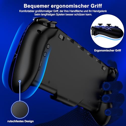 Mando Pro Controller Switch portátil programable y giroscopio de 6 ejes marca ALEEMTRY 3