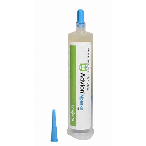 Advion Gel Anti-Fourmis Seringue 30g – Élimine Fourmis & Fourmilière – Intérieur extérieur – Produit Fourmis Puissant – Action Choc & Longue Durée