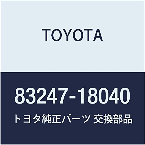 TOYOTA 83247-18040 Genuine Parts Meter Circuit Plate Sera