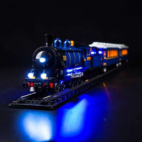 BrickBling LED Light Kit Compatible with Lego 21344 The Orient Express Train, Creative Lighting, No Model Included