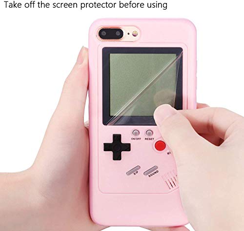 Capa Gameboy Tetris para iPhone 11 12 mini 6 6s 7 8 Plus Xs Max XR SE 2020 Capa para console de jogo