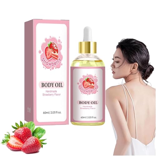 Generic - Wild Plus Body Juice Oil - Huile corporelle artisanale parfumée à la fraise pour les peaux sèches, huile de jus de corps pour les peaux vieillissantes, huile corporelle pour les femmes (1pcs)