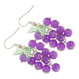 Apparence distinctive : avec un design créatif inspiré des fruitiers, pendentifs d'oreilles se distinguent par flair artistique, offrant un accent mode qui attire l'attention n'importe quel décor, boucles d'oreilles le thème des fruits, boucles d'oreilles décoratives