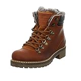 Halbwaden-Stiefel MUSTANG Damen Stiefeletten Winterboot in Bergsteiger-Optik 2871601-301 braun 815321