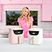Paris Hilton Air Fryer, Large 6-Quart Capacity, Nonstick Made without PFAS, Touchscreen Display, 8-in-1 (Air Fry, Roast, Broil, Bake, Reheat, Keep Warm, Pizza, Dehydrate), Dishwasher Safe, Pink