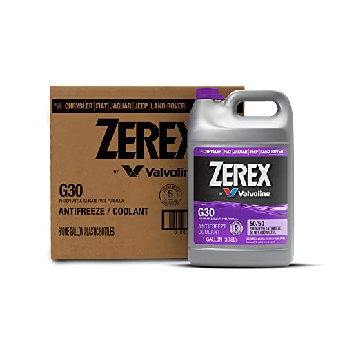 Zerex G30 Phosphate And Silicate Free 50/50 Prediluted Ready-To-Use Antifreeze/Coolant 1 Ga, Case Of 6 #TOP15