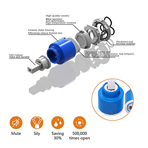 Appaso Pull Down Kitchen Faucet With Sprayer Oil Rubbed Bronze, Single Handle One Hole High Arc Pull Out Spray Head Kitchen Sink Faucet With Deck Plate #TOP6