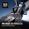 FIFINE XLR Dynamic Microphone, Studio Vocal Mic for Recording, All Metal XLR Podcast Microphone with Mid-Boost, Low-Cut Filter for Voice-Over, Compatible with Mixer/Audio Interface-AmpliTank TANK1 #5