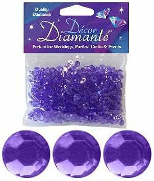 Eleganza 28 g 6 mm Decor Diamante Diamonds, Number 45 Lavender