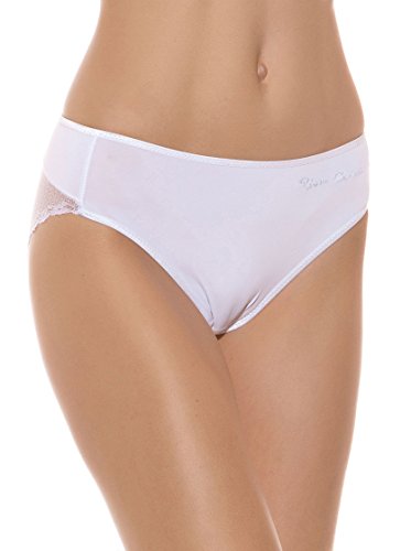 Pierre Cardin 4401, Bragas Para Mujer, Blanco, L, Pack de 6