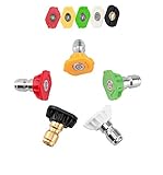 Podoy Pressure Washer Tips 030 Stainless Steel Sprayer Nozzle for 1500 Psi, 2000 Psi, 2500 Psi &...