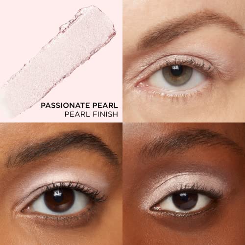 It Cosmetics Superhero No-Tug Waterproof Eyeshadow Stick, Passionate Pearl - Ivory Pearl - Longwear, Blendable Cream Eyeshadow With Built-In Primer - Suitable For Sensitive Eyes - 0.05 Oz #TOP1