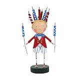 Lori Mitchell Roman's Candles Polyresin July Fourth Fire Crackers - One July Fourth Figurine 6.0 Inc
