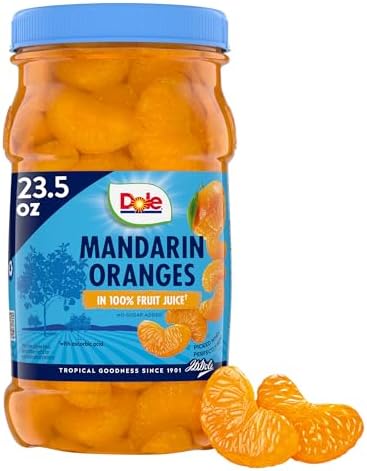 Dole Mandarin Oranges, 23.5 Oz Resealable Jar