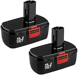 [Upgraded to 3600mAh] 3.6Ah Ni-Mh Replacement for Craftsman 19.2 Volt Battery Diehard C3