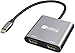 Produktbild Eafing USB C Hub HDMI-Adapter kompatibel mit Microsoft Surface Pro 4/Pro 5/Pro 6/Pro 7/Pro X/Laptop/Laptop 2/Laptop 3/ Laptop Go/Go/Go 2/Studio 2/Laptop Buch 3, LG Gramm 14Z990/14Z90N