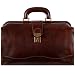 Produktbild Time Resistance Arzttasche aus Leder  Lederhandtasche im Vintage-Stil  Aktentasche aus Leder für Damen und Herren (Braun)