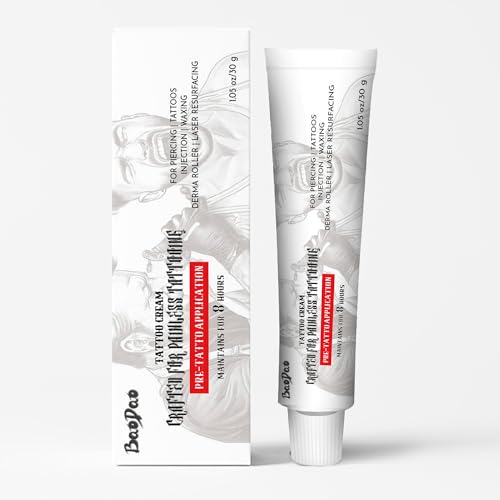 BaoDao Tattoo Numbin Cream 30G - For Tattoos, Waxing & Piercing, Easy Application Before Tattoo