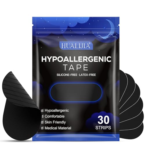 Cerotti Bocca per Dormire, 30 Pezzi Mouth Tape for Sleeping, Comodi Anti Russare Cerotti per la Bocca per Dormire, Migliora la Qualità del Riposo, Favorisce la Respirazione Nasale