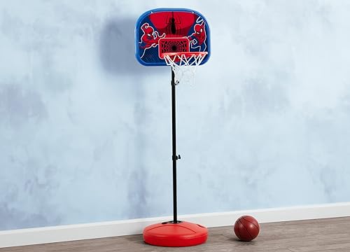 Delta Children - Marvel Spider-Man Basketball Hoop Set for Kids, Red by Delta Children - Image 3