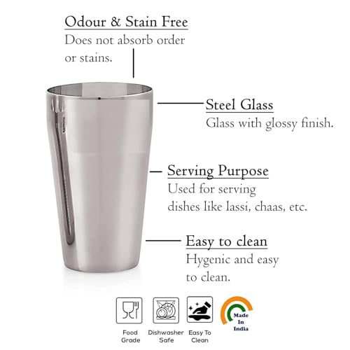 Set de 2 vasos de acero inoxidable 750 ml PEAKHILL miniatura 3