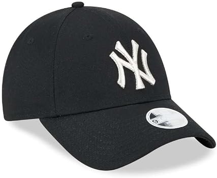 Amazon.com : New Era New York Yankees MLB Metallic Logo Black
