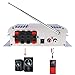 rongweiwang Kentiger HY-604 4x42W Hi-Fi Car o Amplificador USB/SD/DVD/Entrada de micrófono Amplificador...