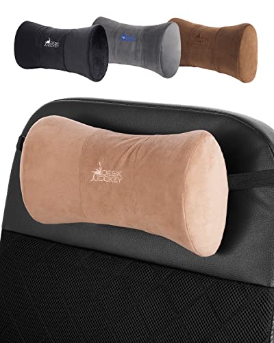 Neck Pillow Headrest Support Cushion - Clinical Grade Memory Foam For Chairs, Recliners, Driving Bucket Seats (Barnwood) #TOP15