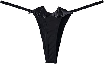 Cotton Thongs For Women Devil And Angel Wings Cute G-string Tangas Low Rise Sexy Underwear Lingerie
