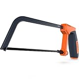Presch Metallsäge klein 150mm - Mini Hand-Bügelsäge mit austauschbarem Sägeblatt - Säge für...