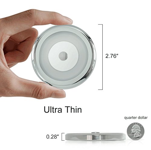 Thalassa 12V Rv Interior Ceiling Led Light With Dimmer Switch - 3W 2800K Warm White, Surface Mounted, Can Be Used In Caravan, On Yachts, As An Indoor Lamp At Motor-Home, Boat-Home, 1 Pack #TOP2