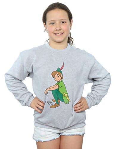 Sweat Peter Pan Disney fille vêtement classique col rond enfant