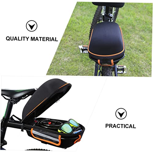 VANZACK 1 Peça Bolsa De Rack De Bicicleta Bolsa De Quadro De Bicicleta Bolsa De Armazenamento Bolsa