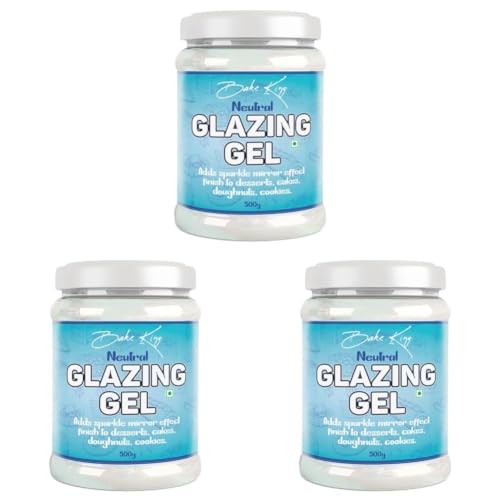 Image of BAKE KING For Cake Glazing Gel Unflavored - 500Gm (Pack of 3)