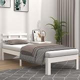Soluzione adatta: questo letto singolo è un'ottima soluzione per piccoli spazi, camere multifunzionali, letti singoli e bambini più grandi. Qualunque vogliate decorare la vostra stanza, questo letto singolo soddisferà tutte le vostre esigenze. Nota: la confezione include solo un telaio del letto. Il materasso non è incluso nella confezione. I materassi abbinati sono disponibili nel nostro negozio. Questa struttura per letto è adatta per un materasso con una dimensione di 90 x 200 cm.