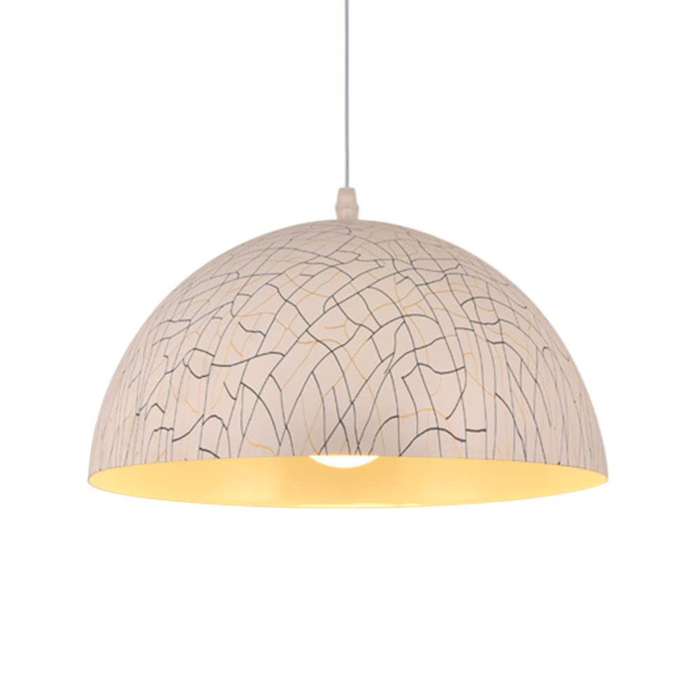 Suspension dôme ivoire pour îlot de cuisine luminaire suspendu réglable design scandinave