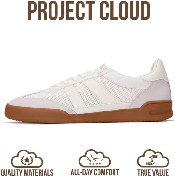 Project Cloud Shoes for Men - 100% Genuine Leather Memory Foam Insole Mens Shoes Non Slip Outsole Water-Resistant Slip On Shoes for Men 2026 (HIS VERDY) - Image 3