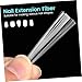 Ipetboom Nail Extension Diy Manicure Fiber Extend Nails Easy-to-use Fiberglass Includes Tools