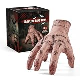 YFFSMYA Halloween Animatronic Crawling Zombie Hand - Sound-Activated Creepy Motion & Effects for Haunted House, Horror Costume, Party Decor