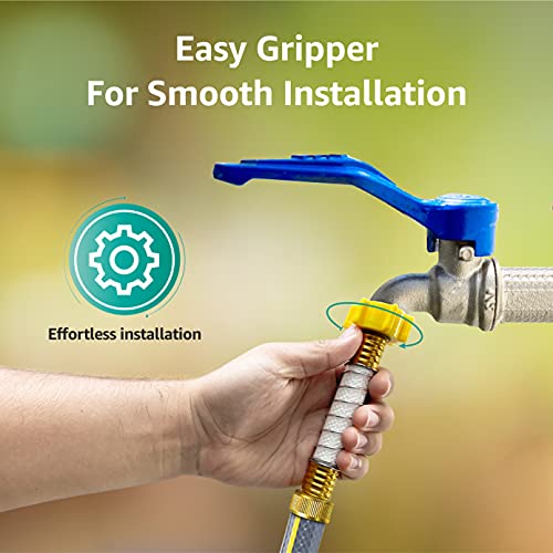 Aqua Crest AQU-8056S Flexible Hose Protector-Eliminates Hose Crimping And Straining At Faucets And Water Connections For Rv thumb #3