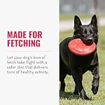 KONG Flyer, Natural Rubber Flying Disc Fetch Toy, for Medium/Large Dogs | Durable KONG Natural Rubber Flying Disc for Fetch, a Safer Disc for Healthy Outdoor Activity & Active Play - Image 4