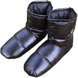 AEGISMAX Down Booties Down Socks Warm Soft Slippers Down Filled Slipper Boots Indoor