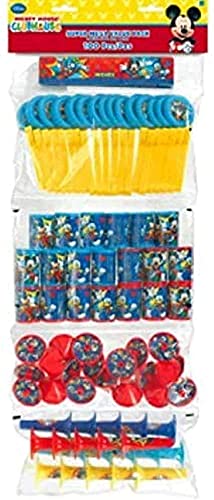 Mickey Mouse Super Mega Mix Amscan - Pack 100 cadeaux invités et piñata anniversaire
