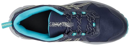 Asics Para Hombre. 1011B700 Zapatillas Trail Scout 3 Azul (46.5), Plano, Cordones, Casual - 3