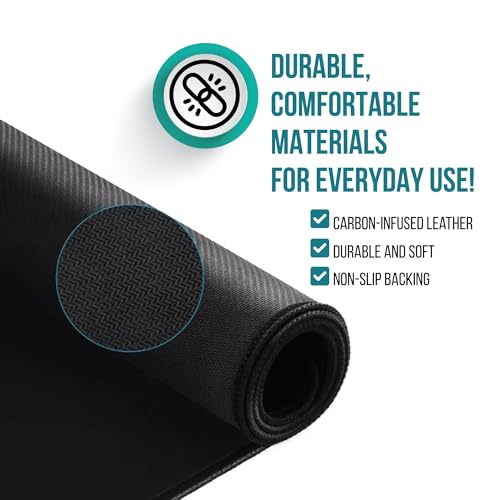 TJK Health Grounding Mat for Feet - Earthing Pad Kit Earth Ground Therapy for Improved Sleep Better Sleeping Reduced Pain - Earth Grounded Mouse Pads Health Wellness Mats for Bed Desk Chair Yoga - Thumbnail 4
