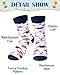 Shyyween 10 Pairs Funny Hockey Socks for Teen Boys Novelty Cotton Athletic Crew Socks Birthday Xmas Holiday Gift for Hockey Players Lovers