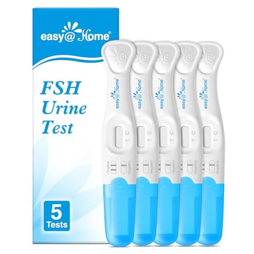 easy@Home FSH Test Kit for Women: 5 Midstream Urine Tests